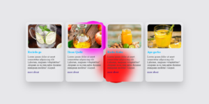 Cards UI template