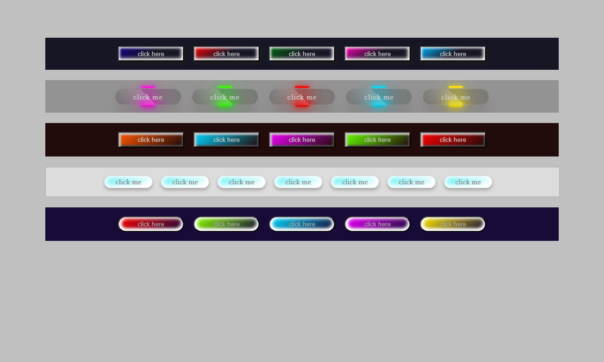 Glow CSS Button